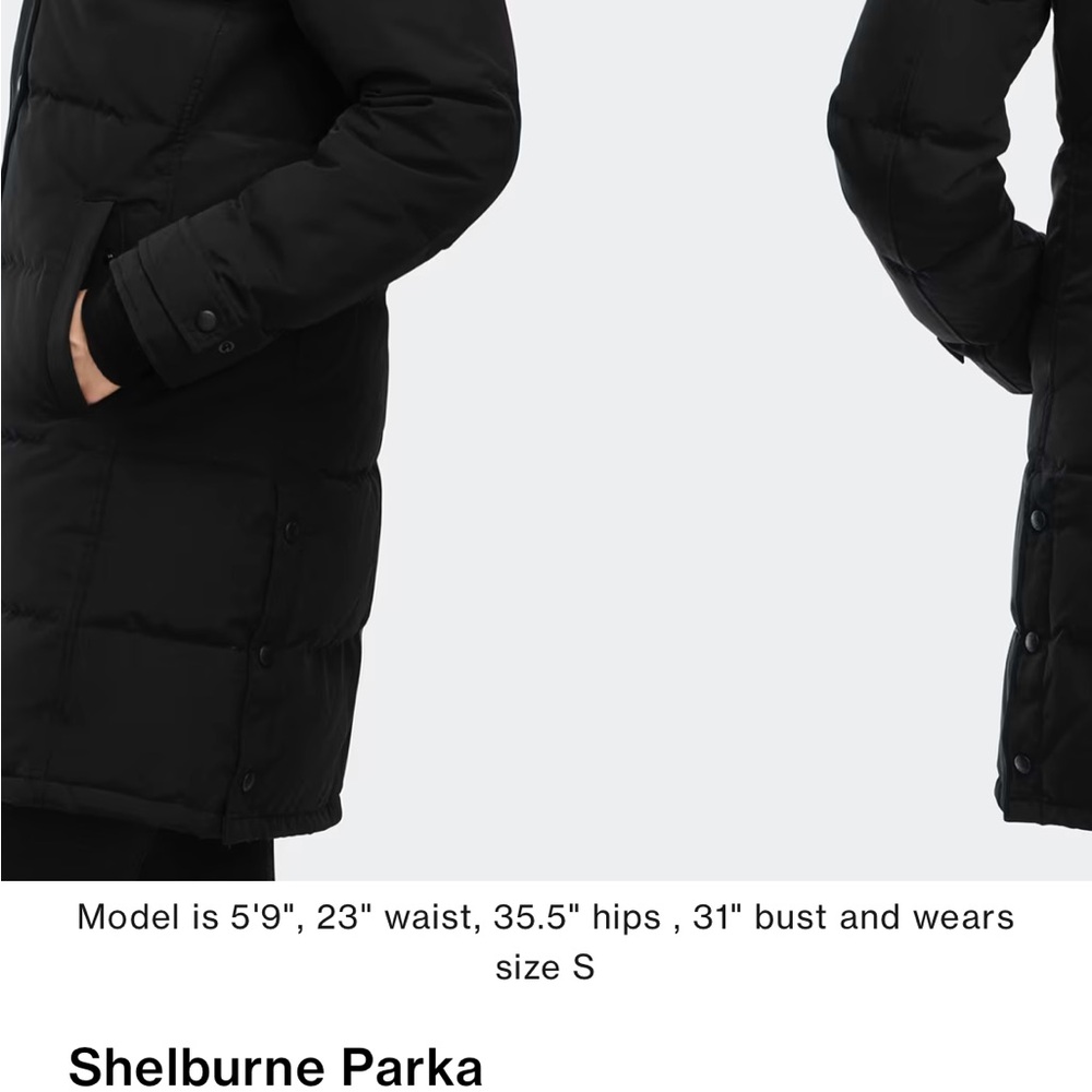Canada Goose Shelburne Parka in Black